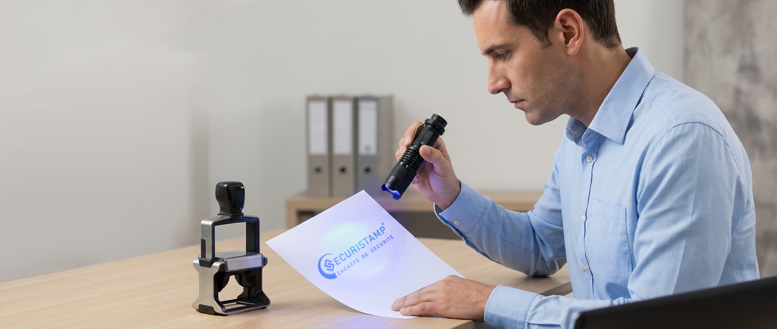 Vérification d'un cachet de sécurité Securistamp